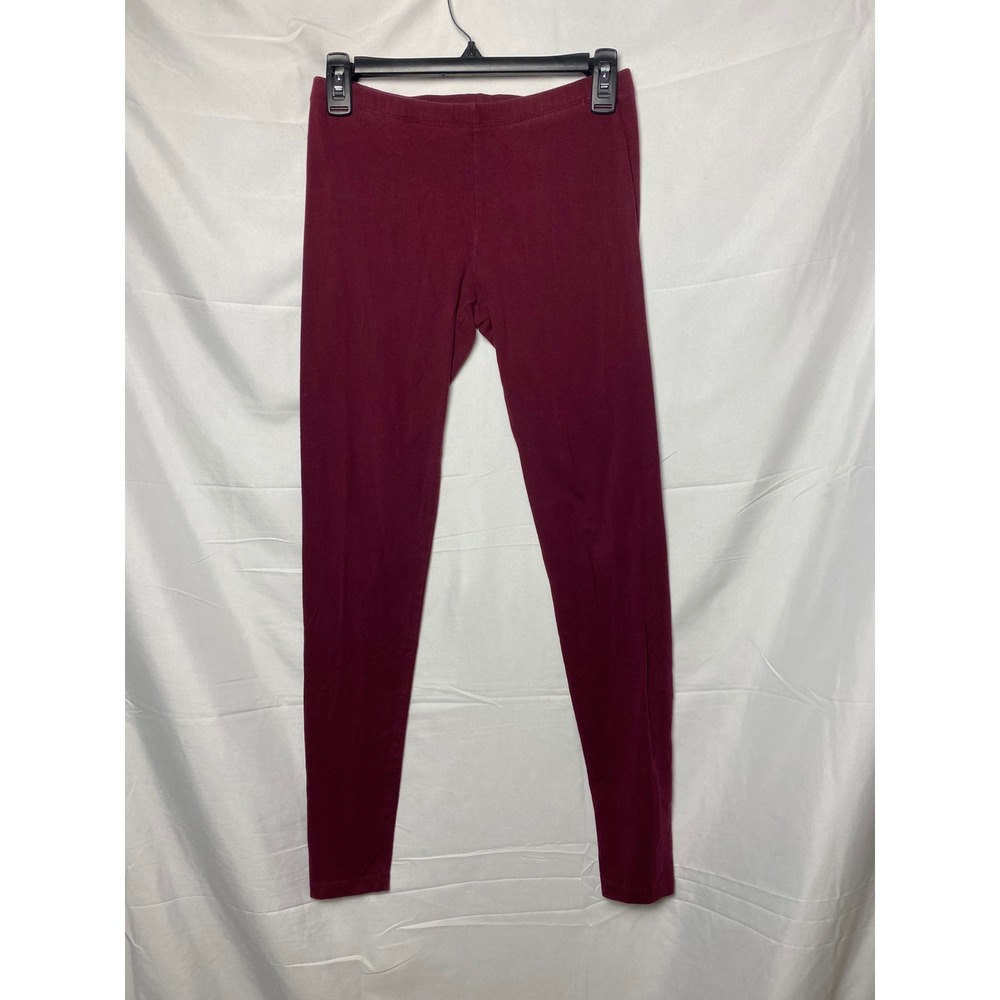 Arizona Jeans Co Burgundy Comfort Stretch Leggings Women's Size M